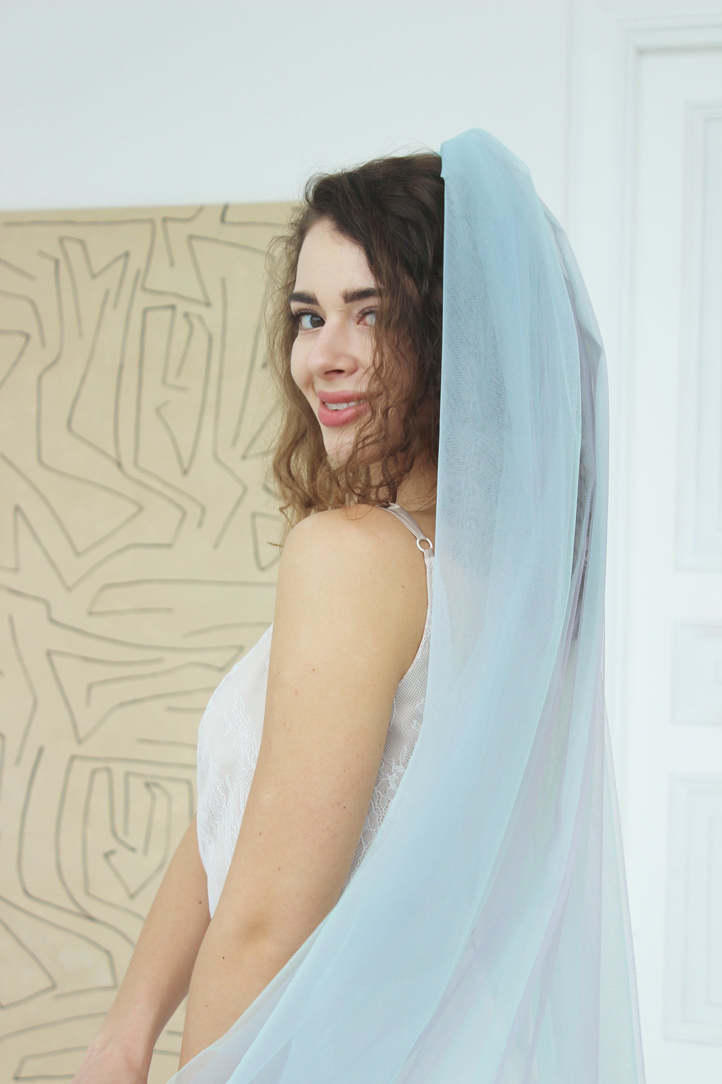 MERMAID wedding veil