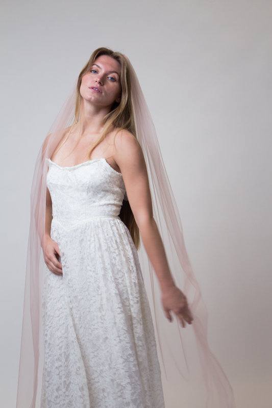 Blush veil