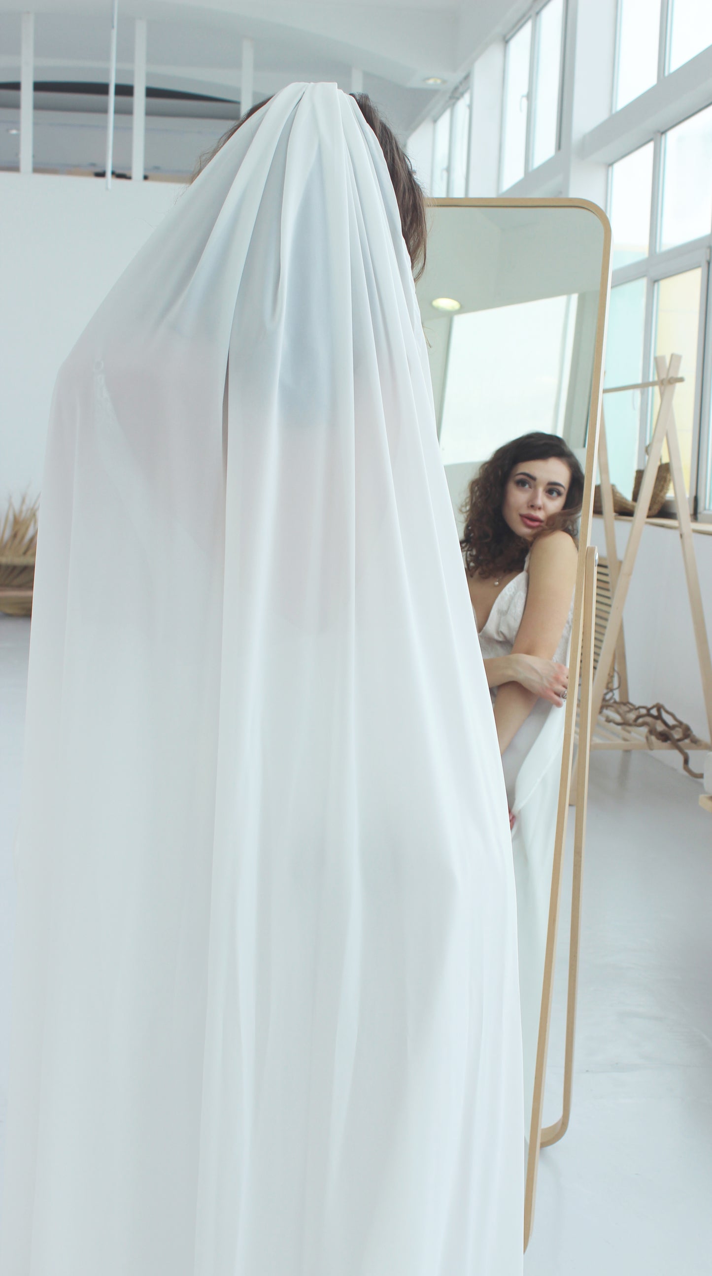 Chiffon veil