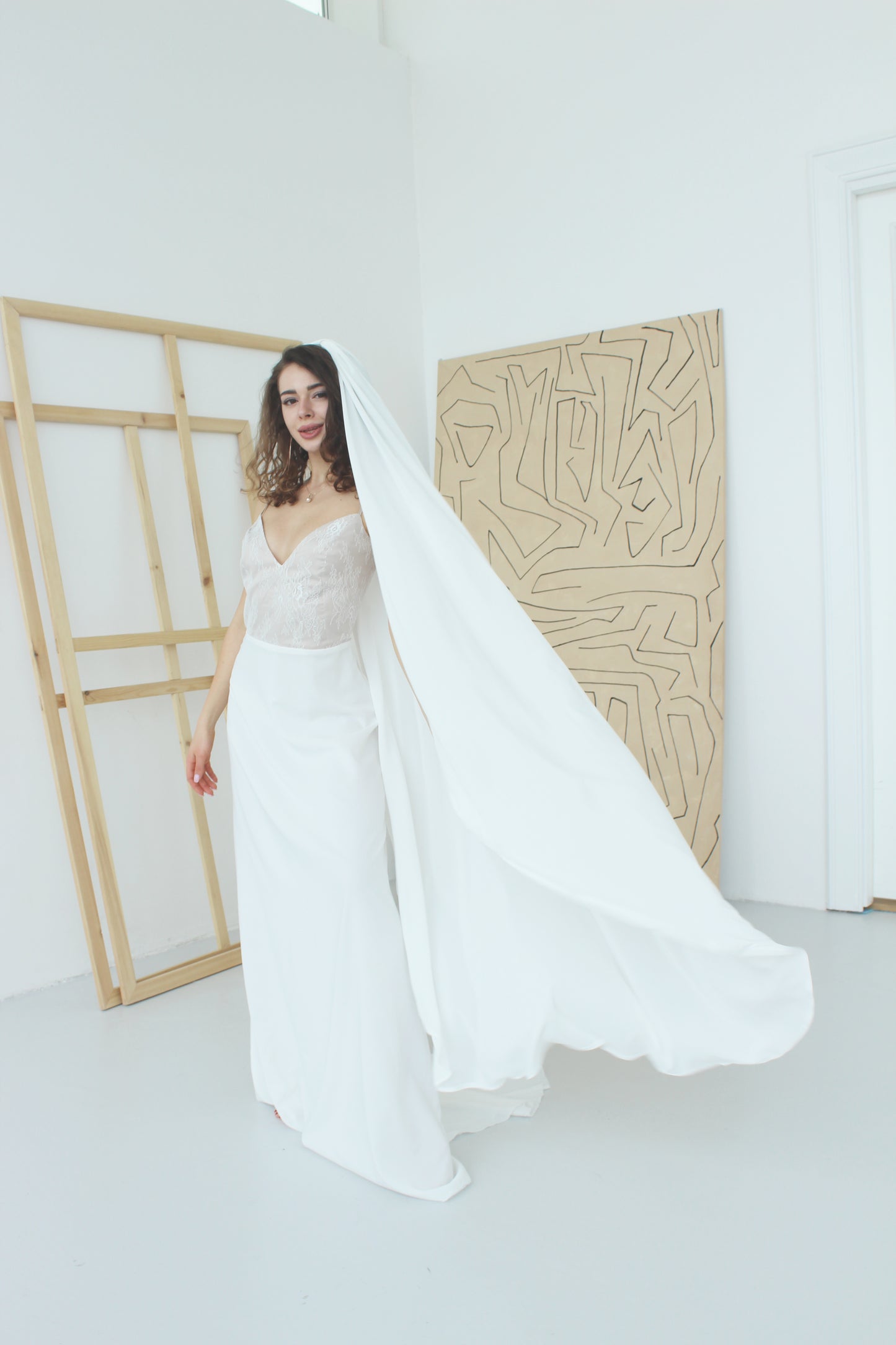 Chiffon veil
