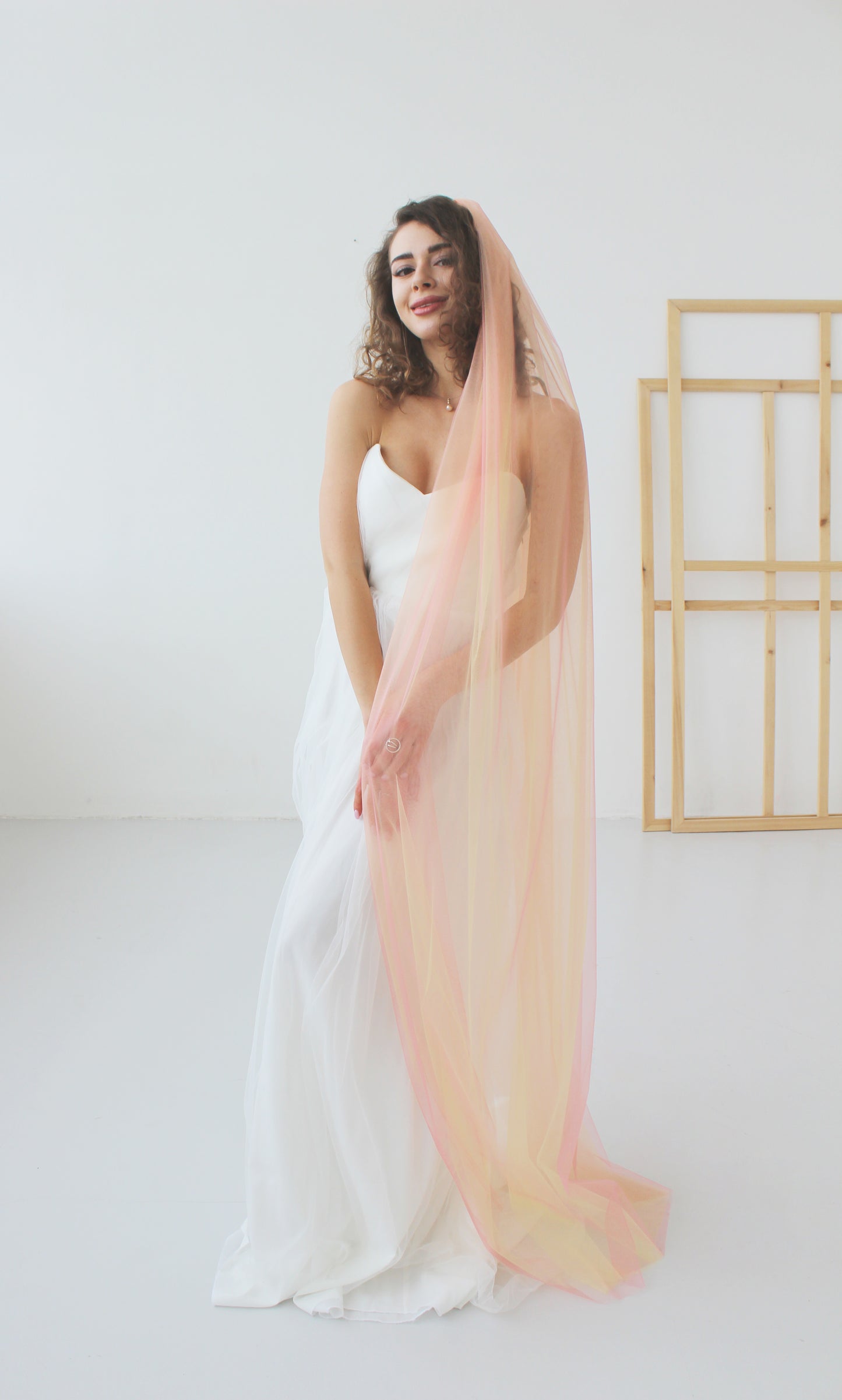 SUNSET wedding veil