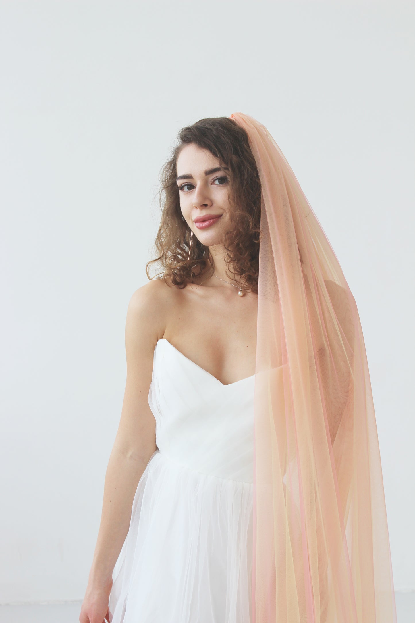 SUNSET wedding veil