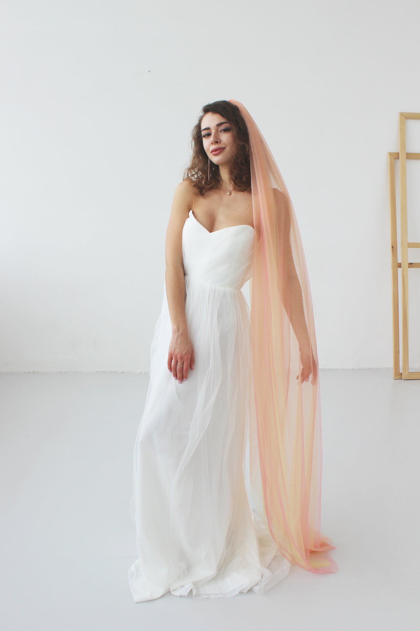 SUNSET wedding veil