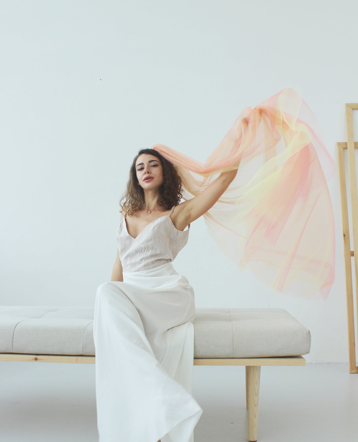 SUNSET wedding veil