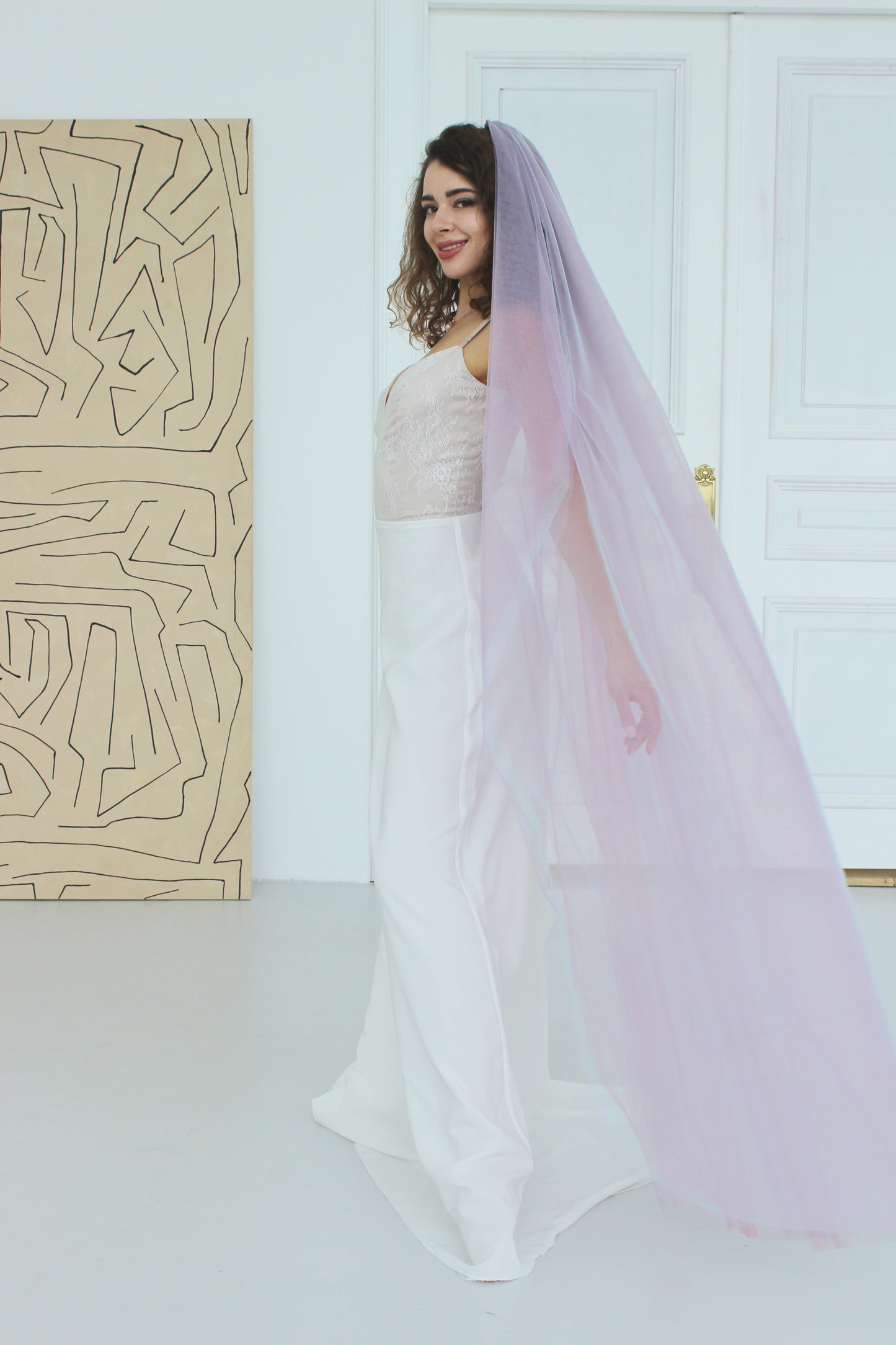 UNICORN wedding veil