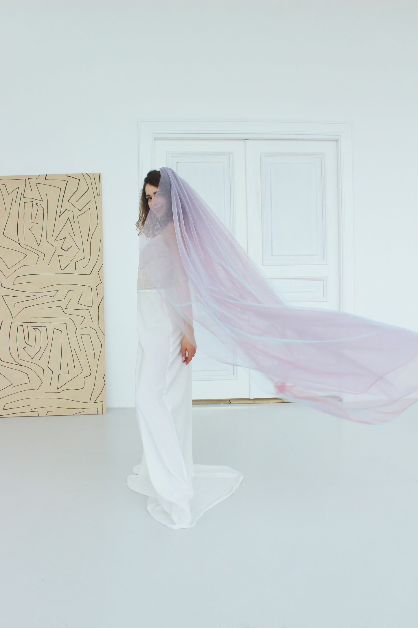 UNICORN wedding veil