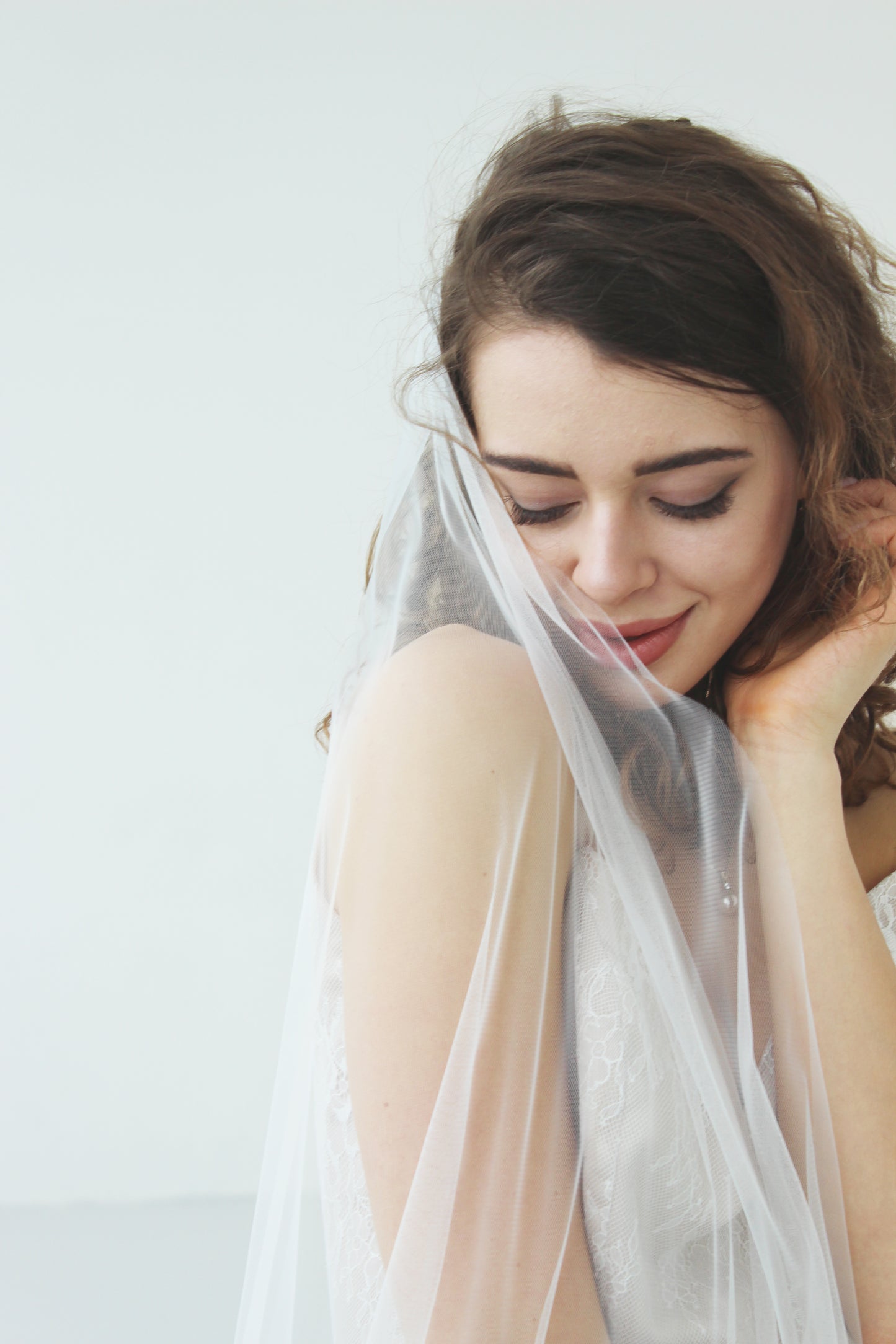 Barely there veil