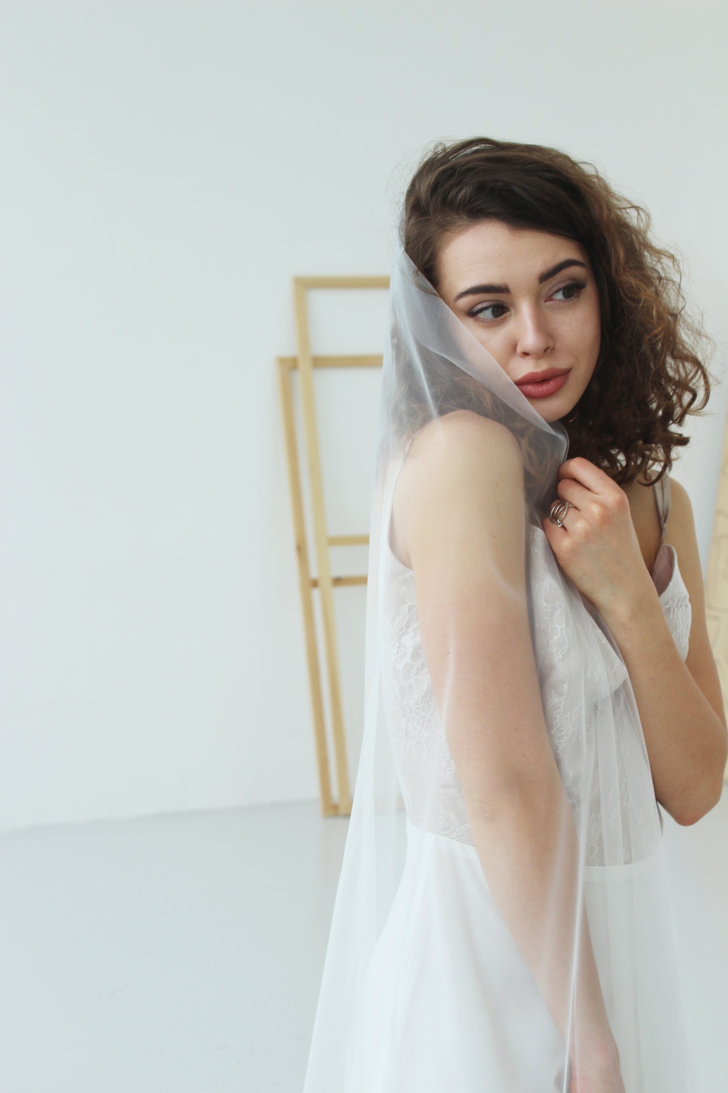 Barely there veil