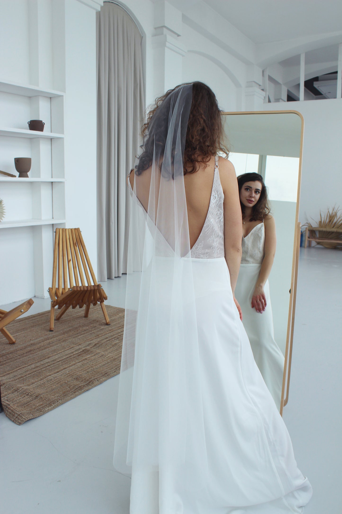 Barely there veil