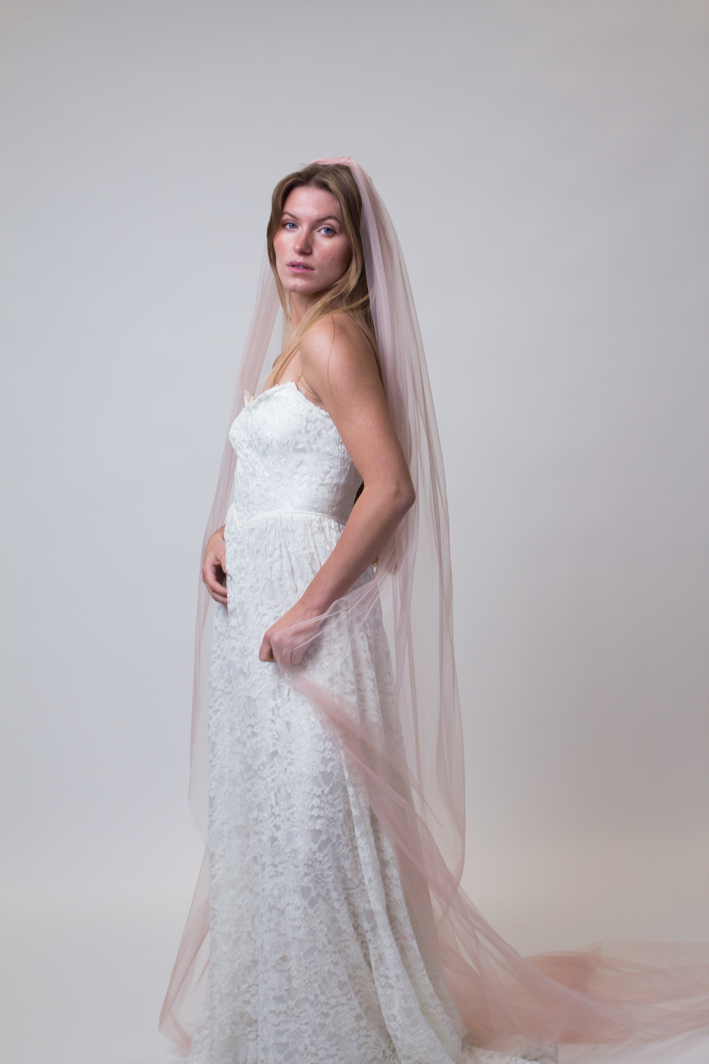 Blush veil