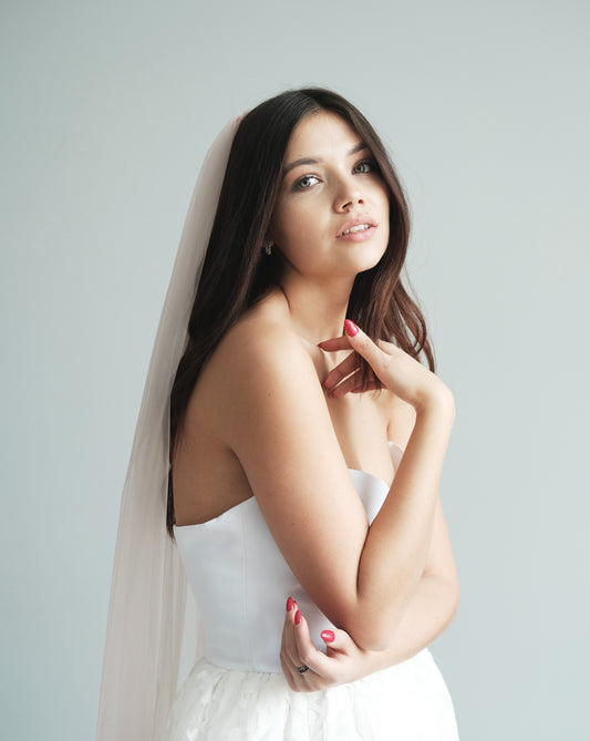 Blush veil