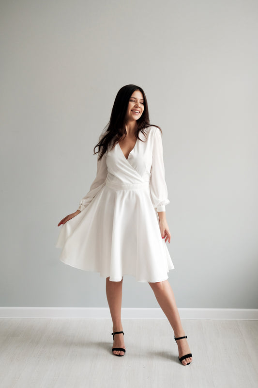 WHITE Wedding dress