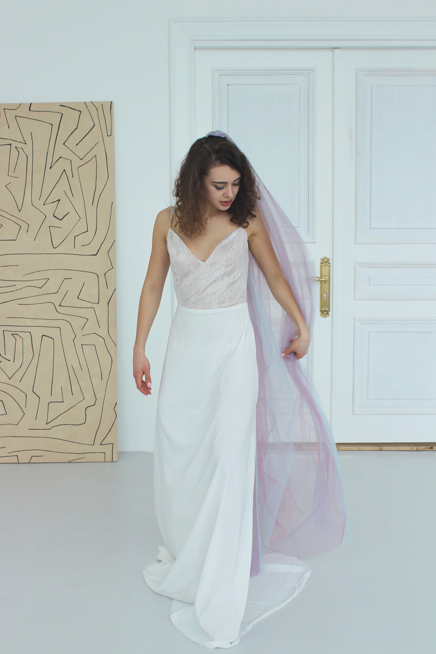 UNICORN wedding veil